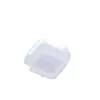 5 ADET Boş Plastik Şeffaf Mini Boş Kare Küçük Kutular Takı Kulak Tıkaçları Konteyner Nail Art Renkli Dekor Elmas Saklama Kutusu