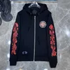 Luksusowe męskie kurtki modowe Bluzy Klasyczne bluzy z kapturem z kapturem Sweter Krzyż Pullover Sanskrit Bluza Hoodie Casual Men9tl9b9tl9b