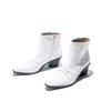 Designer laarzen enkel dames nieuwe mode korte buis dikke hak hoge chelsea slang huid martin 220802