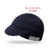 Cycling Caps Outdoor Quick-Drying Bicycle Riding Cap Mesh Fabrics Breathable Solid Color Hat Portable Dustproof For Summer Accessory