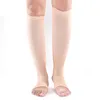 Sports Socks Elastic Open Toe Knee High Stockings Calf Compression Varicose Veins Treat Shaping Pressure