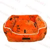 Orange Kennel Designer Pet Bed Winter Warm Dog Plush Kennels Senior Pets Fur Nest