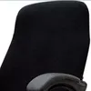 Chair Covers 2X Anti-Dirty Rotating Stretch Office Computer Desk Seat Cover Waterproof Elastic Slipcovers L