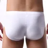 Underpants Mens Underwear Ice Silk Briefs Men Breathable Seamless Silkly Loose Sexy U Convex Pouch Male Panties Ropa Interior Hombre