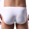 Mutande Intimo da uomo Slip in seta di ghiaccio da uomo Traspirante senza soluzione di continuità Serico allentato Sexy U Custodia convessa Mutandine maschili Ropa Interior Hombre