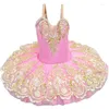 Stage Wear Pink Professional Ballerina Ballet Tutu Kids Girls Child Costumes For Dance Dress