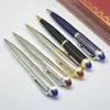 Klasyczne srebrne CT Ballpoint Pen Business Office Pomiar Pasjonerstwo mody Pióra do prezentu urodzinowego 4207451