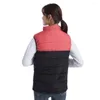 Skifahren Jacken Heizung Weste Männer/Frauen Casual V-ausschnitt USB Beheizte Smart Control Temperatur Jacke Baumwolle Mantel Winter Jagd