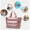 Sacs de plein air 2023 Gym imperméable Fitness Yoga Mat Sac multifonction Glitter Femmes Sac Natation Sport Grande capacité Sac à main à l'épaule