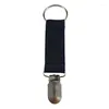 Keychains polyester reishoed clips elastische riem keeper voor bagage sjaals outdoor activiteiten reisbenodigdheden