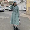 Trench da donna Cappotto autunnale primaverile per donna Velluto a coste sciolto Temperamento selvaggio Top a maniche lunghe Giacca a vento di media lunghezza femminile