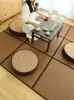 Kudde japansk futon tatami rund golvstol utomhus heminredning uteplats meditation