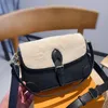 Women Fur Handbag Winter Wool Shoulder Crossbody Bags Patchwork Color Vintage Baguette Bag Oversized Golden Padlock Removable Adjustable