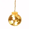 Str￤ngar ledde lyktstr￤ngsljus som ￶nskar boll tjej hj￤rta romantisk sovrum rum dekoration bubbla lampa juldekorationer