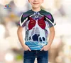 Herr t-skjortor sonspee 3d tryck anime mazinger z robot kid småbarn casual tshirt sommar t-shirt o-hals pojke tjej tee topp kortärmad kläder
