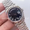 Super factory Mens Automatic Mechanical Watch 36/40MM 904L All Stainless Steel Watch Ladies 2813 Movement Sapphire wristwatch montre de luxe