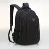 حقيبة ظهر بسيطة ومتعددة الاستخدامات طالب كمبيوتر محمول لرجال Men Luxury Mini مصمم جلدي السفر