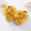 First Walkers 1 Pair Born Shoes Bow-knot Ornament Eye-catching Wear-resistant Toddler Baby Supplies