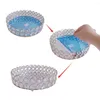 Bakeware Tools 1Pcs Metal Crystal Cake Holder Cupcake Stands With Pendants And Beads Stand Dessert