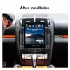 Tesla Pionowy samochód DVD Radio Stereo GPS Nawigacja multimedia Player dla Porsche Cayenne 2002-2010 Android 11 DSP Carplay 4G LTE