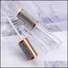 Packing Bottles 5Ml Diamond Empty Round Lipgloss Packing Bottle Tube Clear Plastic Lip Gloss Bottles Drop Delivery 2022 Office Schoo Dhfeo