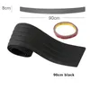 Universal 104cm 90cm Car Trunk Door Sill Plate Protector Rear Bumper Guard Rubber Mouldings Pad Trim Cover Strip Auto Styling Exterior Accessories