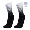 Chaussettes de sport Niwe Style à pois été cyclisme anti-dérapant Silicone Pro course en plein air vélo Calcetines Ciclismo L221026