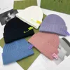 Beanie/Kafatası Kapakları Şeker Renk Örgü Şapka Kadınlar Kış Sıcak Kapağı BB Mektup Beanie S Erkekler Deal Move Moda Marka Kafataları T221020