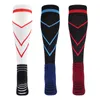 Sports Socks Profession Compression Stocking Nylon Outdoor Marathon Running Cycling High Elastic Calf Protection Long Tube L221026