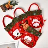 Geschenkwikkeling 3D Hoge kwaliteit Kerstcadeaus Santa Bag Candy Home Decoraties Delicaat en feestelijke versieringen para Casa