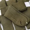 Chaussettes de sport pour hommes, en plein air, chaud, épais, serviette, bas, absorbe la sueur, coton, genou, haute, grande taille, L221026