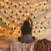 Strings LED String Lights Po Clip USB Batterij bediende Garland Fairy Lamp Kerst Decoratie Holiday Feest Wedding Kerstmisverlichting