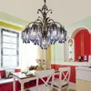 Ljuskronor American Country Living Room Restaurant Chandelier Lighting Engineering Decoration Exhibition Hall Crystal Large