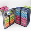 Storage Bags With Zipper Closure Pen Organizer Bag Large Capacity 127 Holes Portable Shoulder Strap Pencil Case Slot Holds