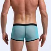 Underpants Thin Breathable Sexy Mesh Men's Boxer Briefs Cool Skin-friendly Underwear