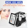 احترافية مضادة للتجاعيد رفع الوجه معدات التجميل الجليد ICE HIFU 62000 لقطات Cryo الموجات فوق الصوتي