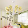 Lampy wisiork Nordic Design żyrandole Dekoracja salonu Lampa ptaków sufit LED LUDE Onfant Sypialnia Hanglamp Chandelier