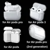Für AirPods Pro 2 Airpods 3 Bluetooth-Ohrhörer Wireless Ladungsschuhset Protective Case Pro 2. Generation Ohrhörerabdeckung Anti-Lanyard mit Schotenkopfhörern