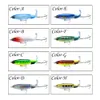 Esche Esche 3/4/6PCS Whopper Popper 13g/16g/35g Top water Fishing Lure Esche artificiali Hard Plopper Soft 360ﾰ Rotating Tail Tackle 221026