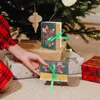 Boîte d'emballage cadeau Boîtes de Noël Papier de vacances Friandise de Noël Bonbons Biscuits décoratifs Bricolage Stockage Bijoux Cadeaux Présente Goodie Holder