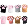 Party Supplies Novely Cute Cosplay Gloves Bear Claw Padded Full Cover Mentens Halloween Dress Up Animal Costume Accessories