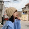 Beanie/Skull Caps 2020 Women Hat Sticked Winter Warm Cap Female Hip Hop Hope Color Cotton Knitting Muts Cracked grov ull Multicolor Big Hat T221020