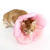 Hundhalsar Cat Collar Flower Shape Elizabeth Circle Anti-Bite Ring Pet Recovery Protective Soft Svamp Tillbehör