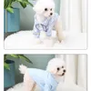 Hondenkleding huisdierkleding luxe pyjama shirt comfortabel ademende shirts voor mode