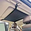 Organisateur de voiture filet de rangement sur le toit sac accessoires de plafond Camping Double couche fermeture éclair intérieure Cargo Auto maille SUV Van rangement bien rangé