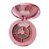 Eye Shadow 12g Cosmetic Eyeshadow Palette Functional Retro Record Disc Polarized Sequins Makeup Safe