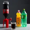 Other Drinkware Novelty Saver Soda Beverage Dispenser Bottle Coke Upside Down Drinking Water Dispense Machine Switch for Gadget Party Home Bar 221025