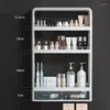 Hooks Bathroom Wall Mounted Shelf Multifunctional Toiletries Storage Rack Kitchen Seasoning Bottle Cosmetics Organizer