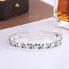 Bangle Fashion Cute Elephant Group Baby Silver Plated Bangles Personality Animal Exquisite Opening Bracelets TYB173