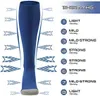 Sports Socks Unisex Compression 30 Mmhg Football Arrow Pattern Dij Tube Outdoor Running Fitness L221026